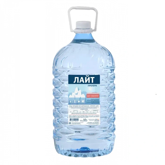 Вода питьевая негазированная "Протера лайт" объем 10 л