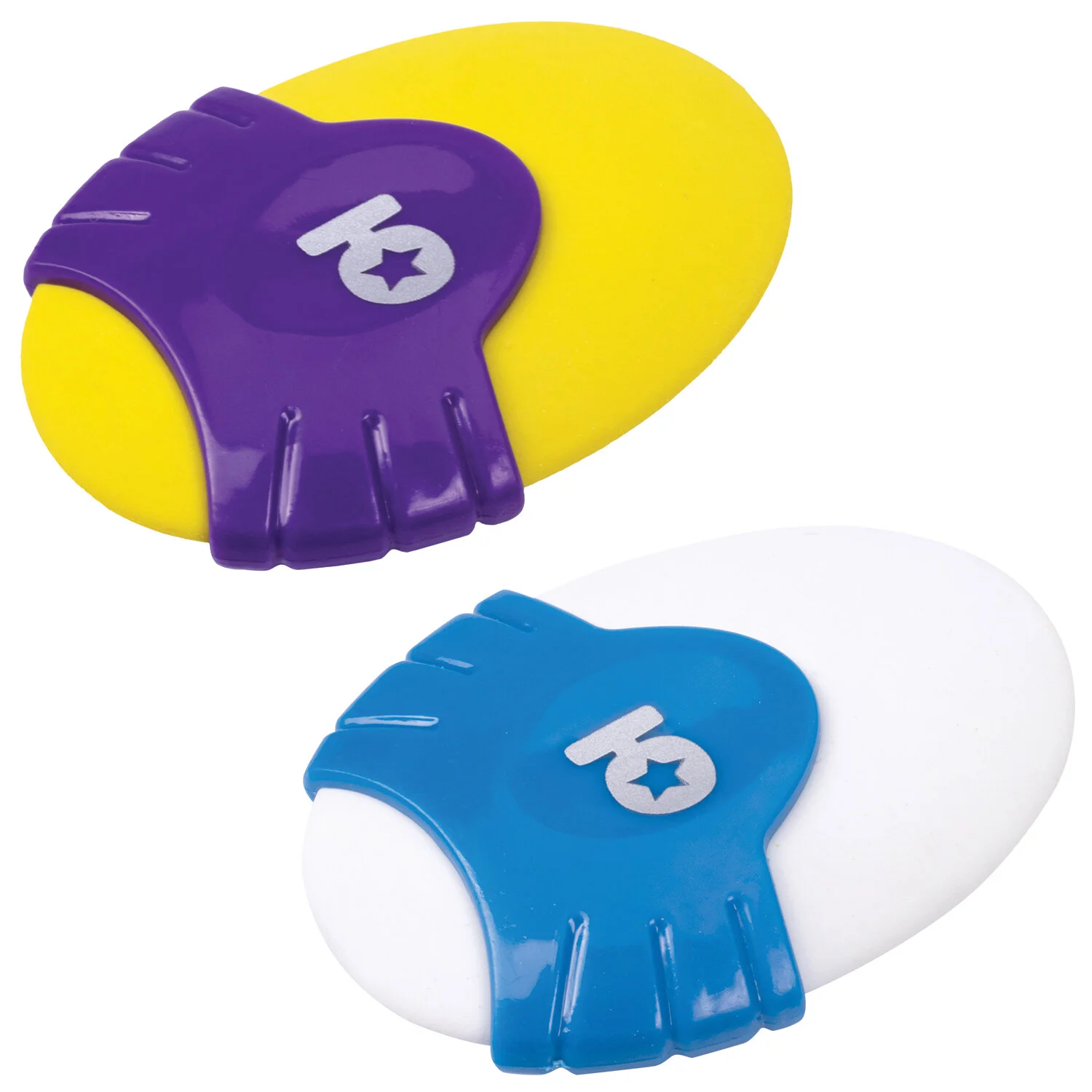 Ластик ЮНЛАНДИЯ 48 х 36 х 12 мм, корпус ассорти, пластиковый держатель