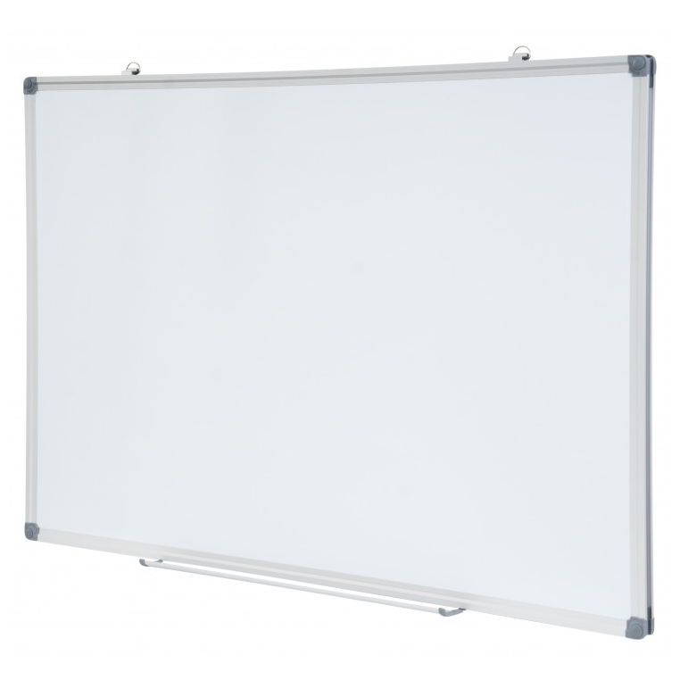 Доска магнитно-маркерная BOARDLINE 100х180 см, односторонняя, в алюминиевой раме, WH-10