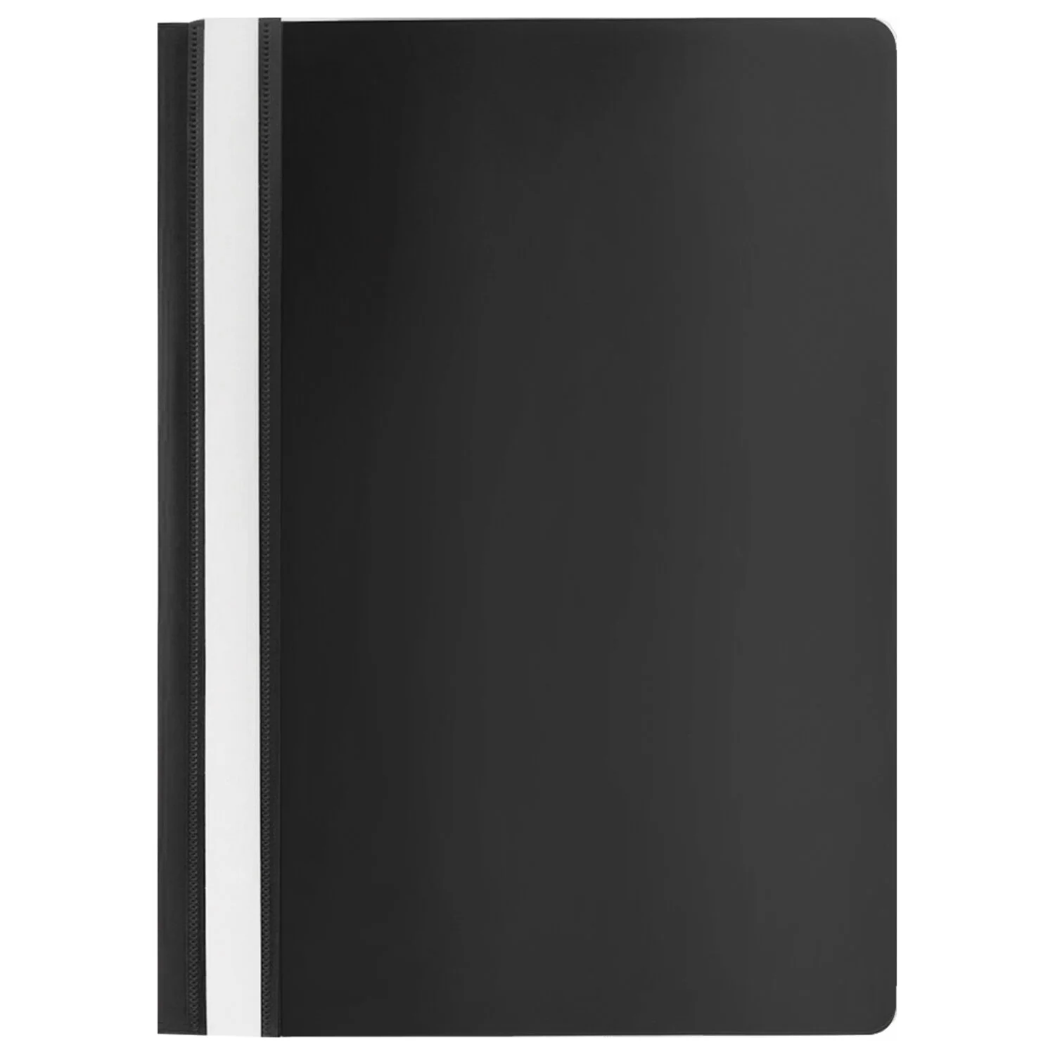 Скоросшиватель пластиковый STAFF, А4, 100/120 мкм, черный