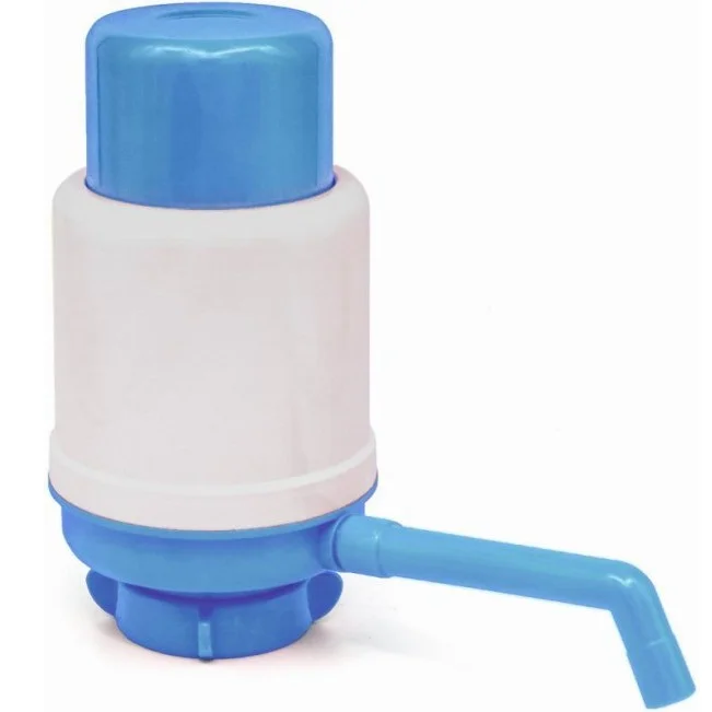 Помпа водяная ручная Aqua work DOLFIN ECO голубая, в коробке