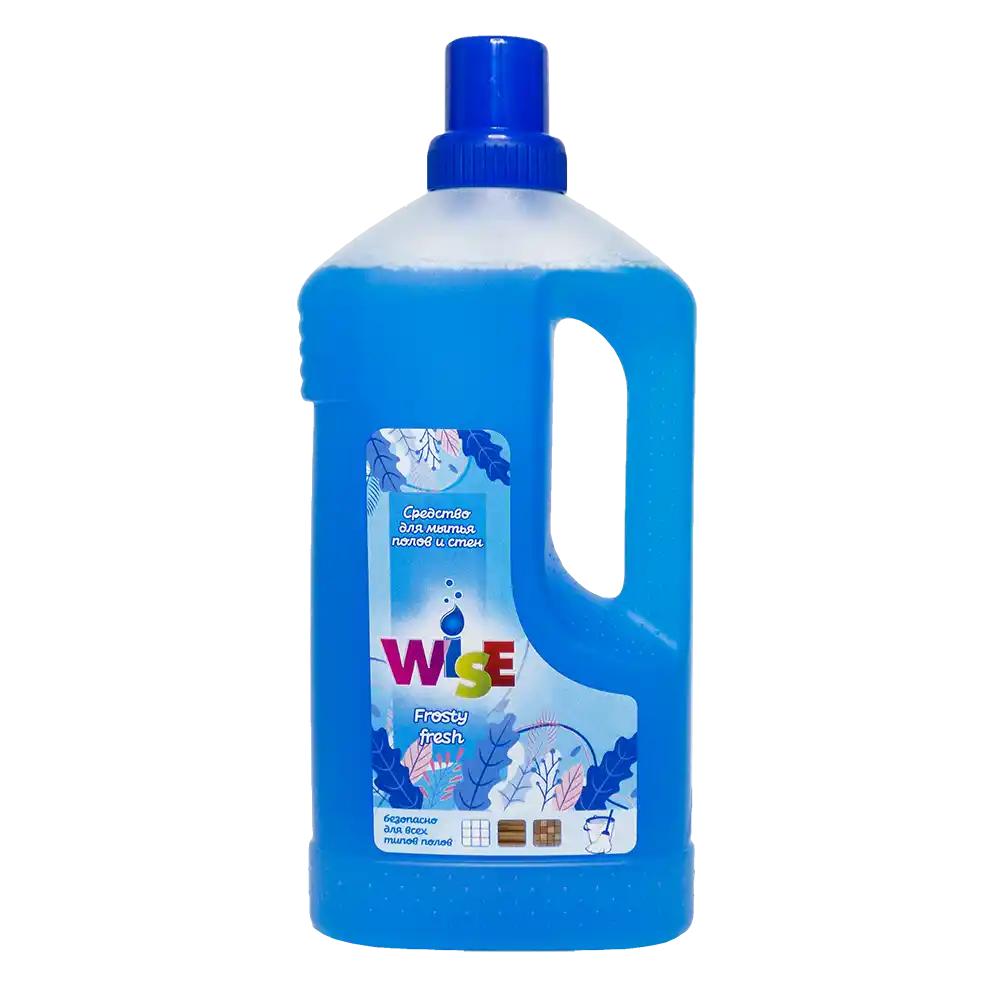Средство для мытья полов и стен WISE Frosty fresh 1 л