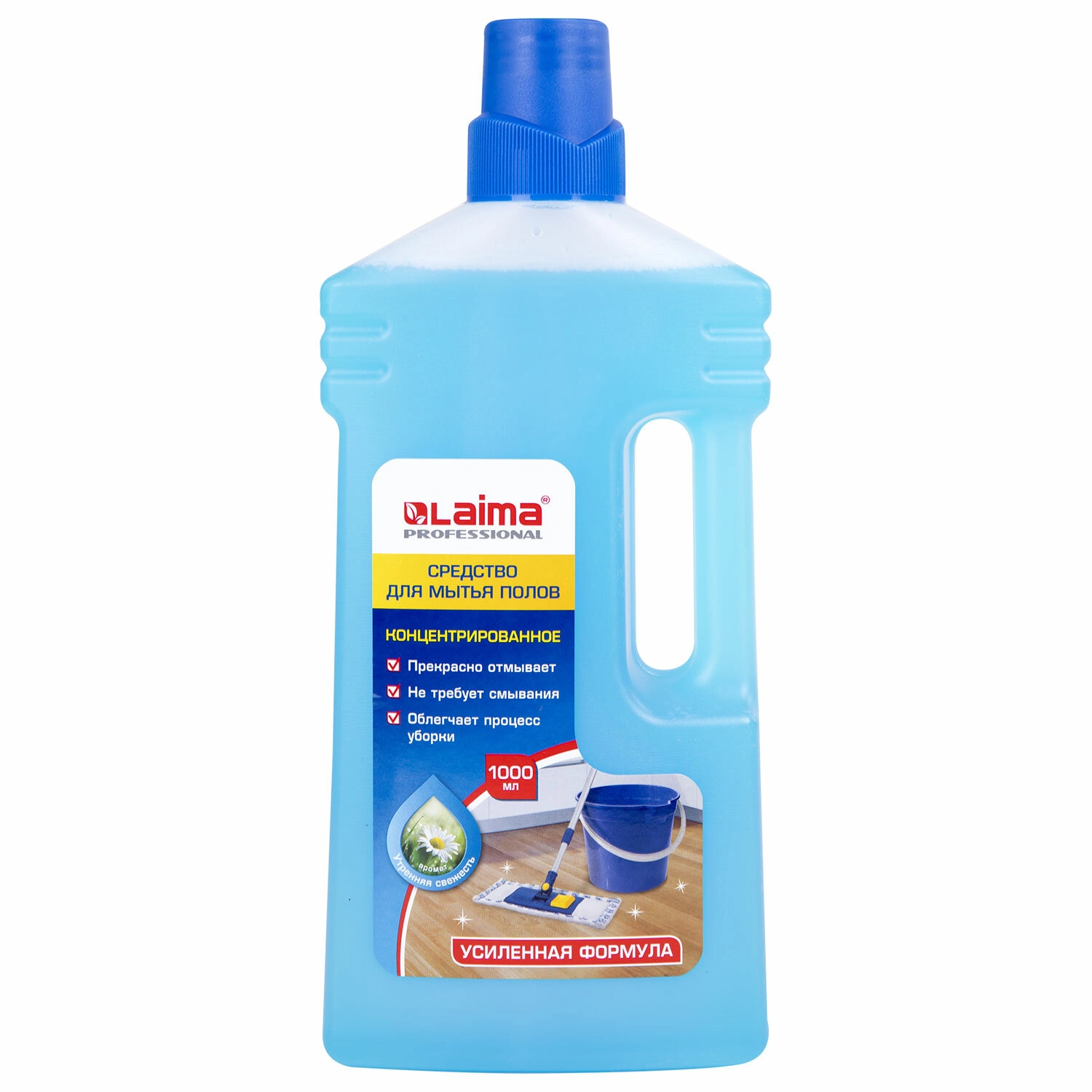 Средство для мытья пола LAIMA PROFESSIONAL концентрат, Утренняя свежесть 1 л