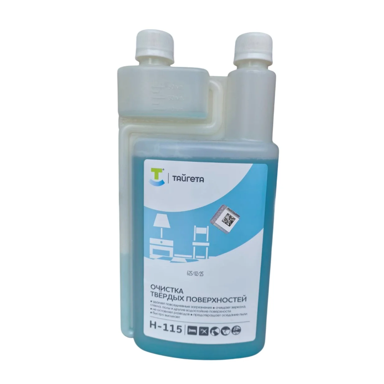 Концентрированное универсальное моющее средство Тайгета Н-115 для твердых поверхностей, 1 л