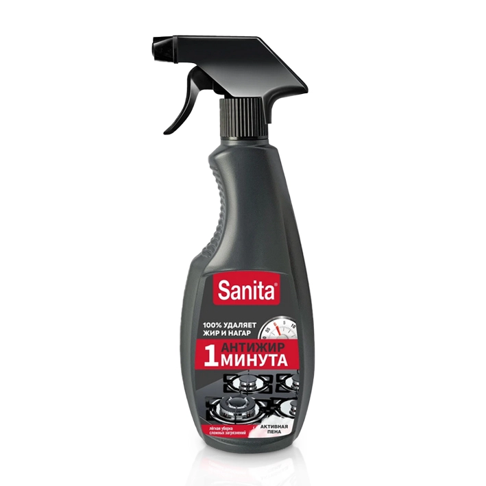 Чистящее средство для кухни Sanita 1 минута 500 мл