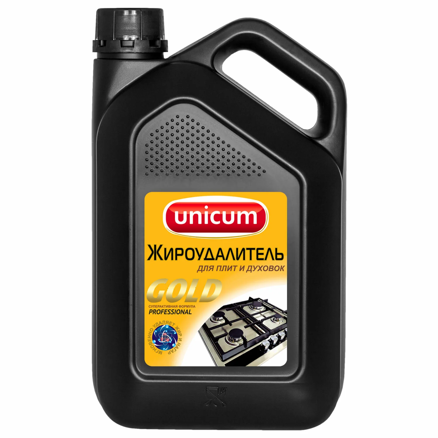 Средство для чистки плит и духовок жироудалитель UNICUM PROFESSIONAL GOLD 3 л