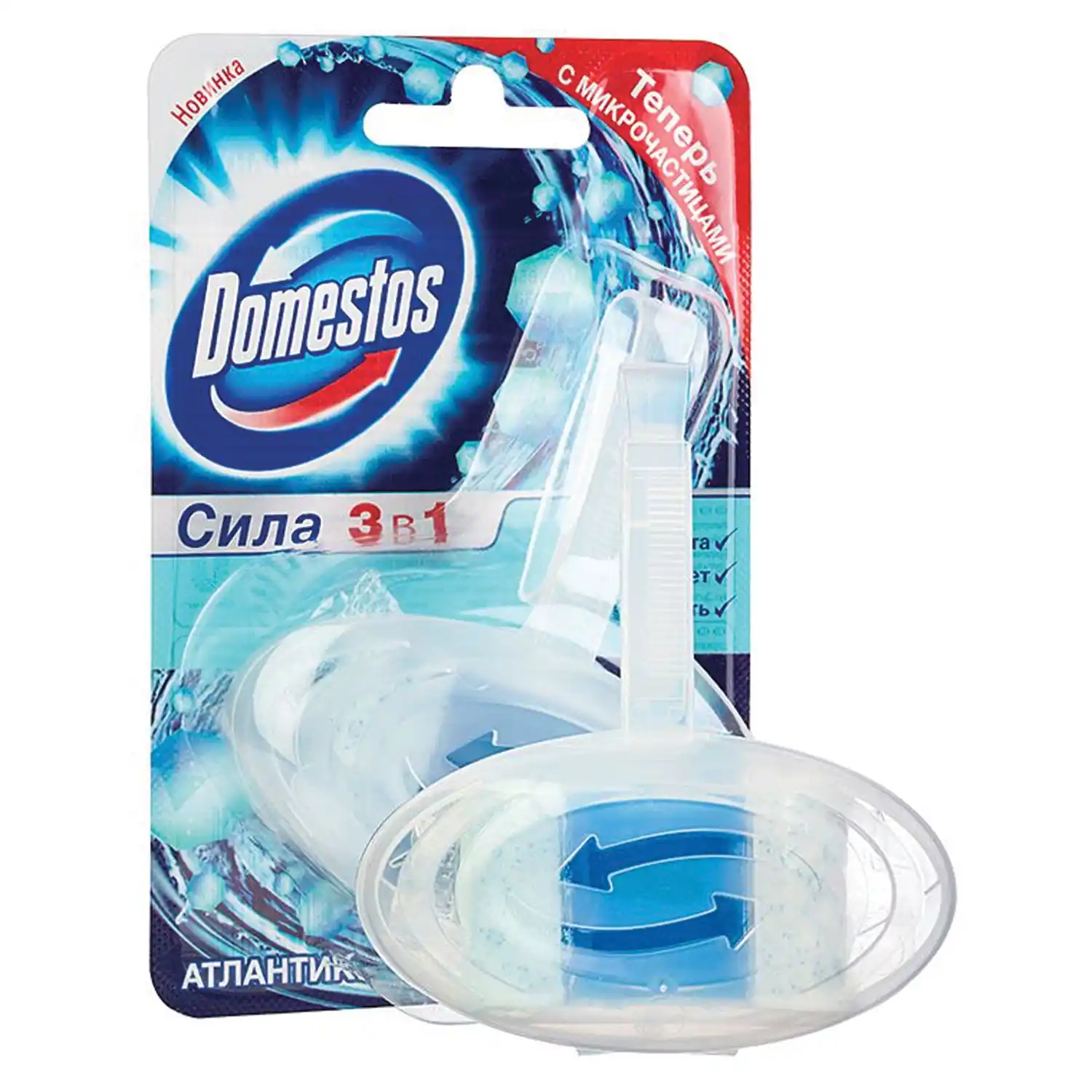 Гигиенический блок для унитаза Domestos Атлантик 40 г