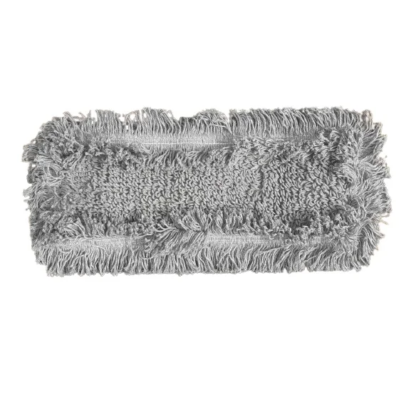 МОП Хлопок ЭКО тафтинговый серый 40 х 13 см карман + ухо, арт. ТВ-07-13