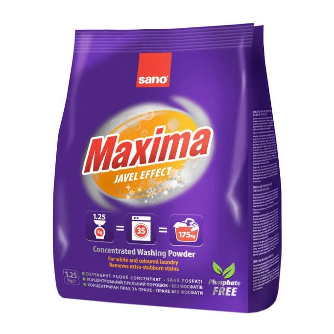 Cтиральный порошок Sano Maxima Javel Effect 1,25 кг