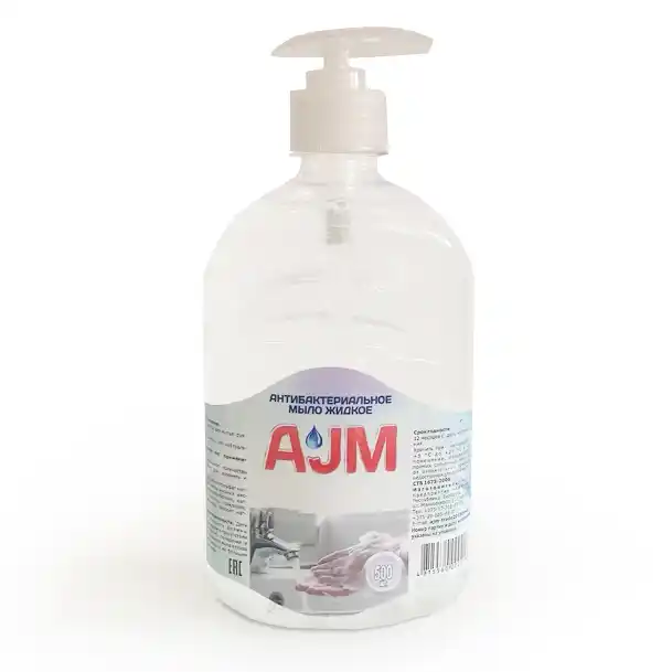 Жидкое мыло антибактериальное AJM 500 мл