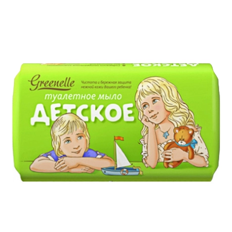 Туалетное мыло Greenelle детское 