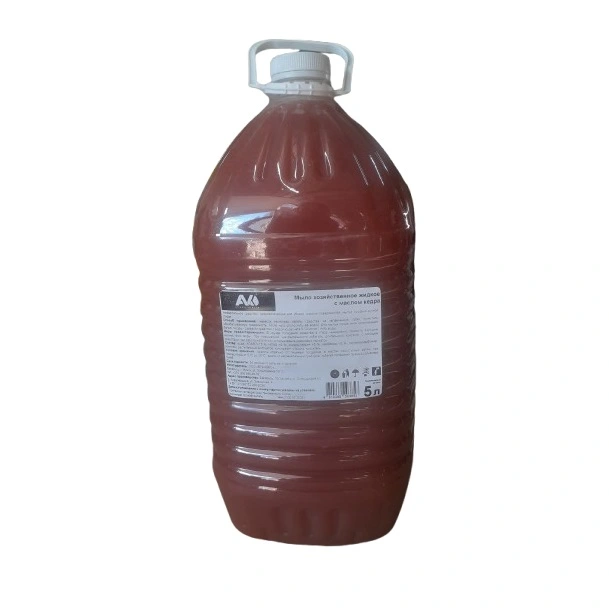 Мыло хозяйственное жидкое AVKO с маслом кедра, 5 литров