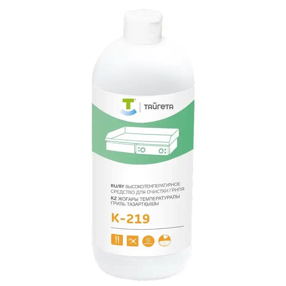 Высокотемпературное средство от нагара для очистки грилей, печей, духовых шкафов Тайгета К-219 1 л