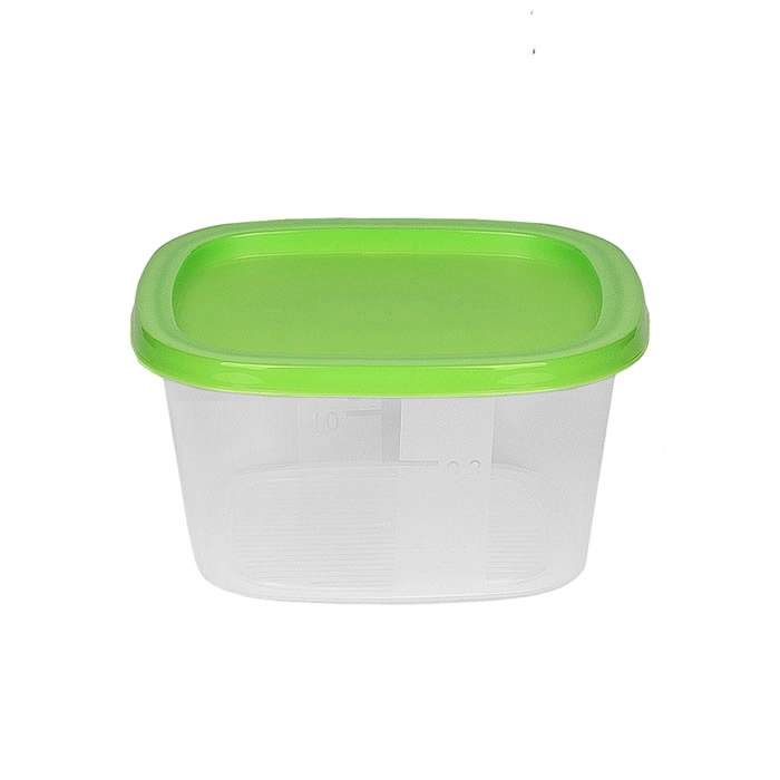 Контейнер для СВЧ и заморозки 500 мл квадратный МИКС