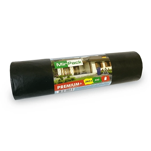 Мешки для мусора Mirpack ПВД Professional 240 л 45 мкм 10 шт