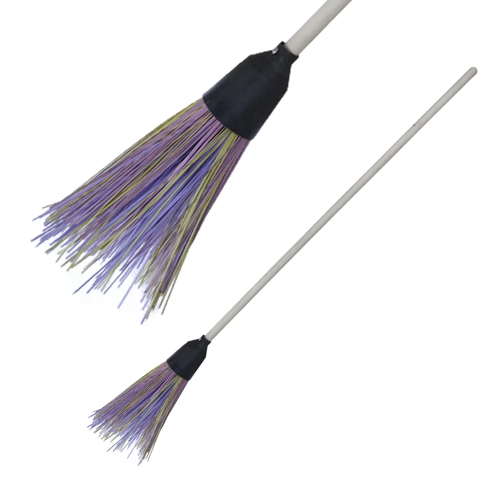 Метла круглая бытовая с черенком Эконом