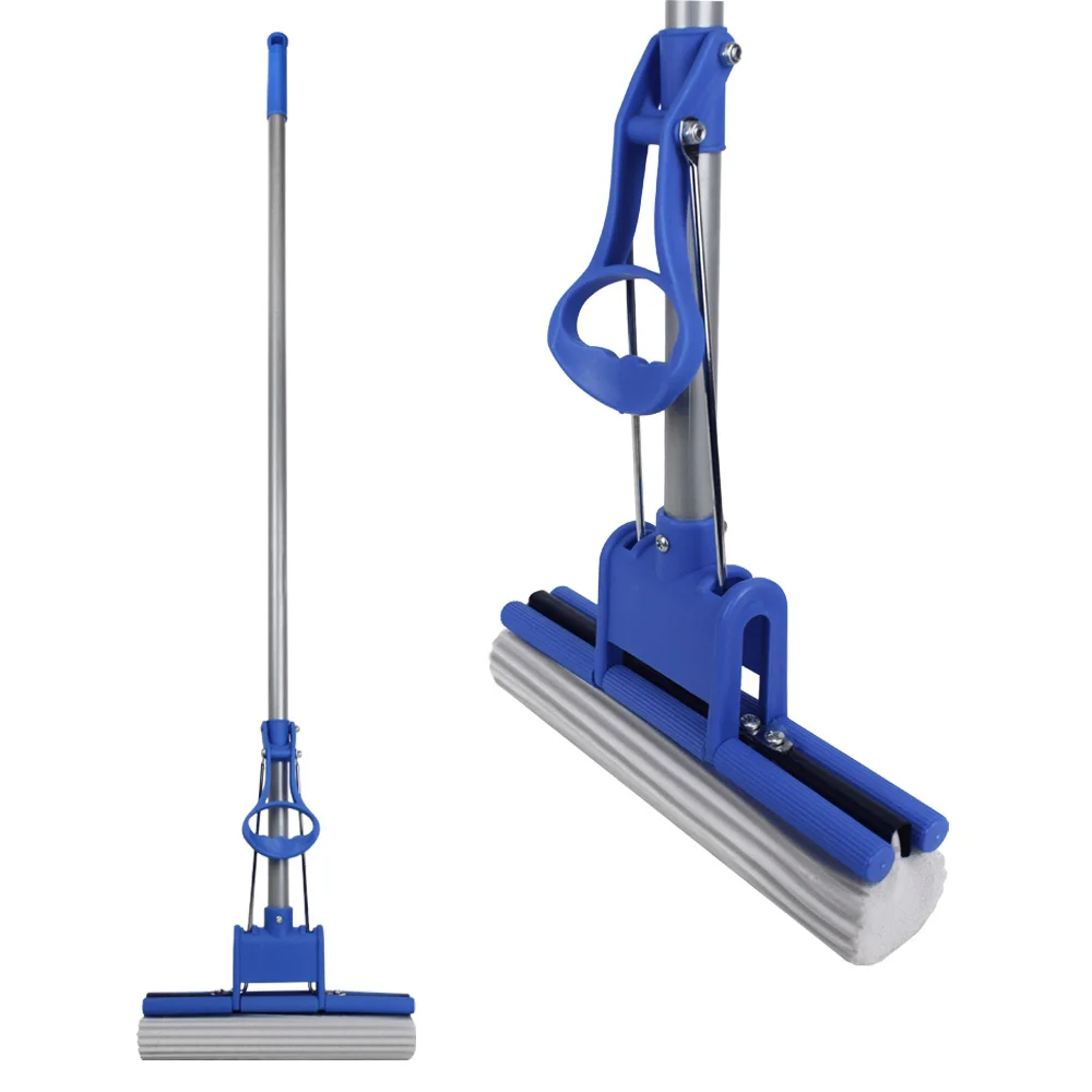 Швабра отжимная Мамонтенок Чистолюб 120 см 1 ролик