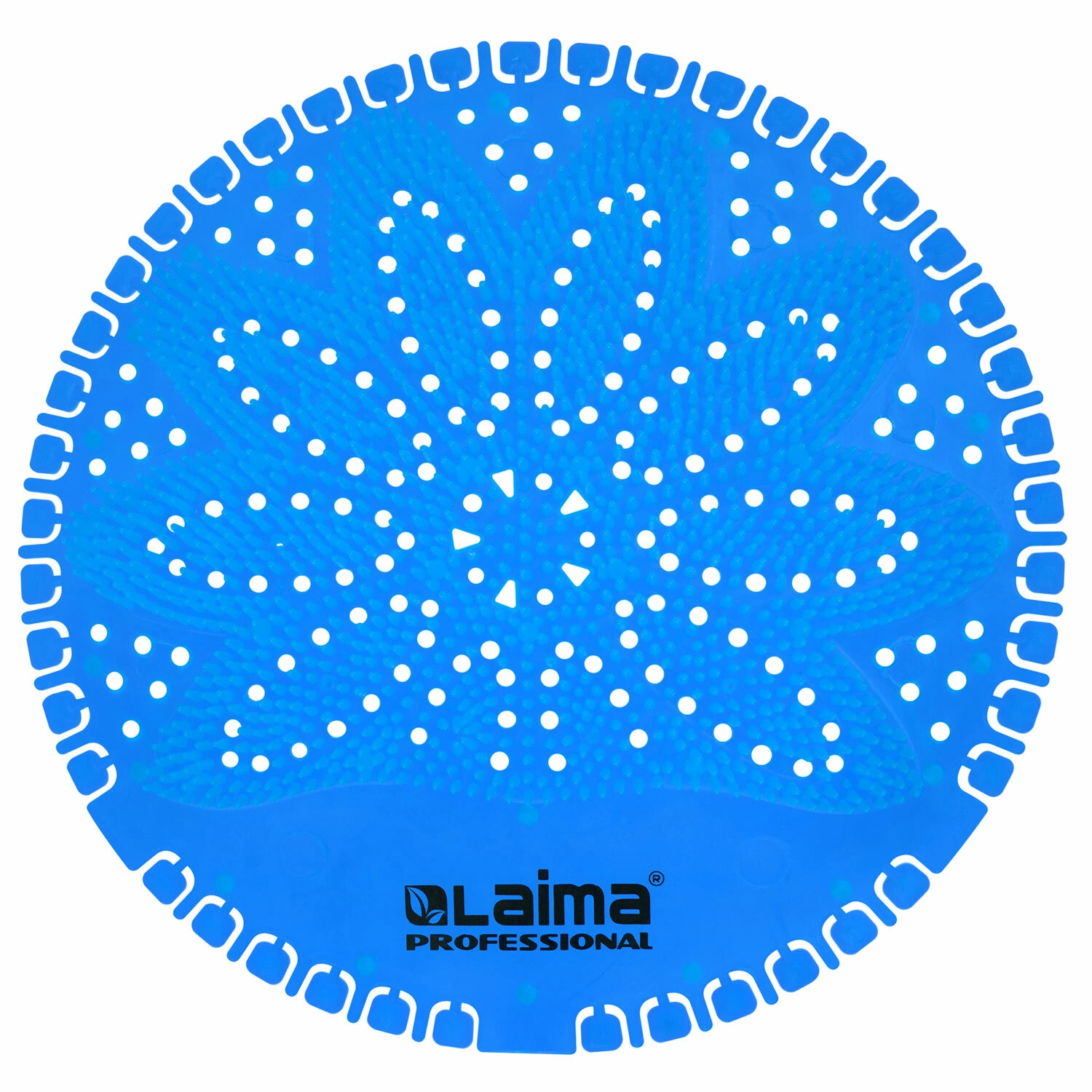 Дезодоратор коврик для писсуара LAIMA Professional, синий, аромат Тутти-фрутти, на 30 дней