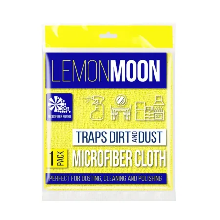 Салфетка из МИКРОФИБРЫ Lemon Moon 29 х 29 см, 200 г/м2, желтая
