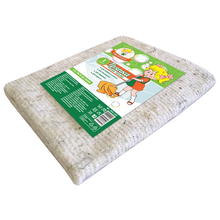 Тряпка для пола Умничка х/б 70х75 см белая