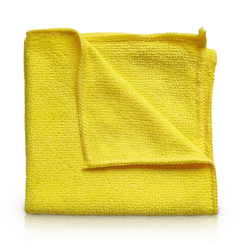 Салфетка из микрофибры 29*29 см, 200 пл, желтая