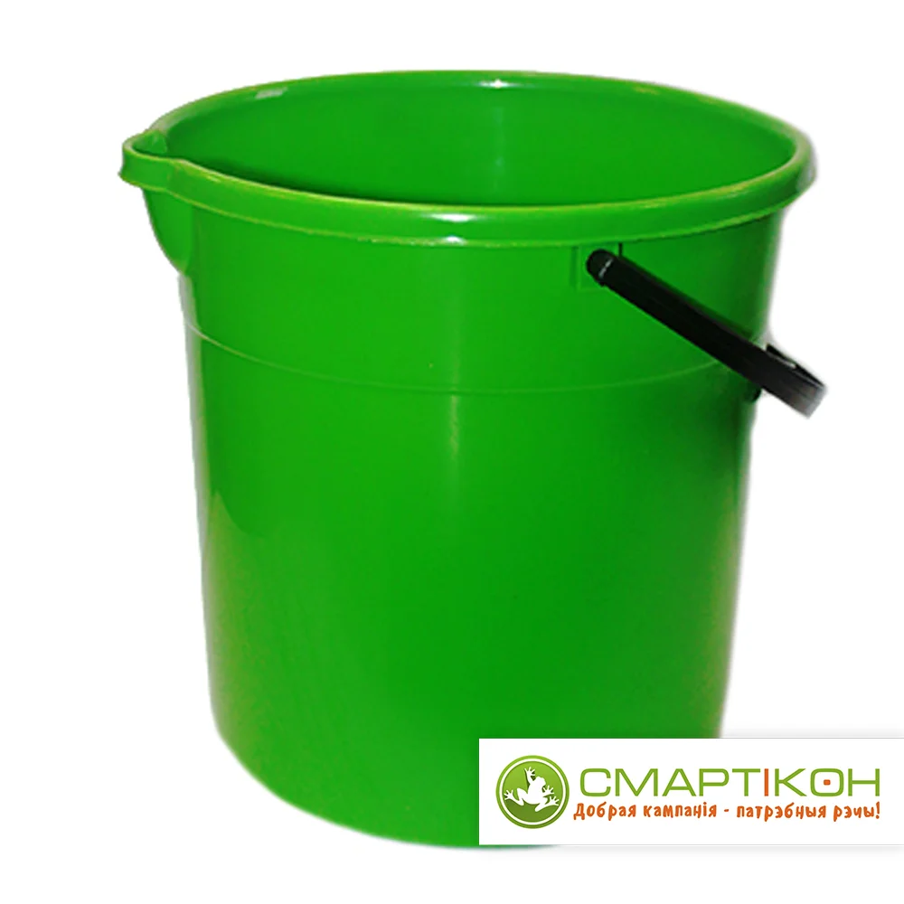 Ведро Классика 7 л салатовый с носиком