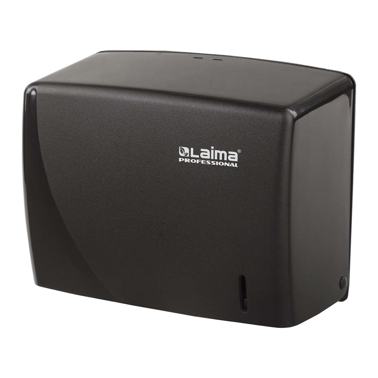 Диспенсер для полотенец LAIMA PROFESSIONAL ORIGINAL (Система H3), V-сложения, черный, ABS