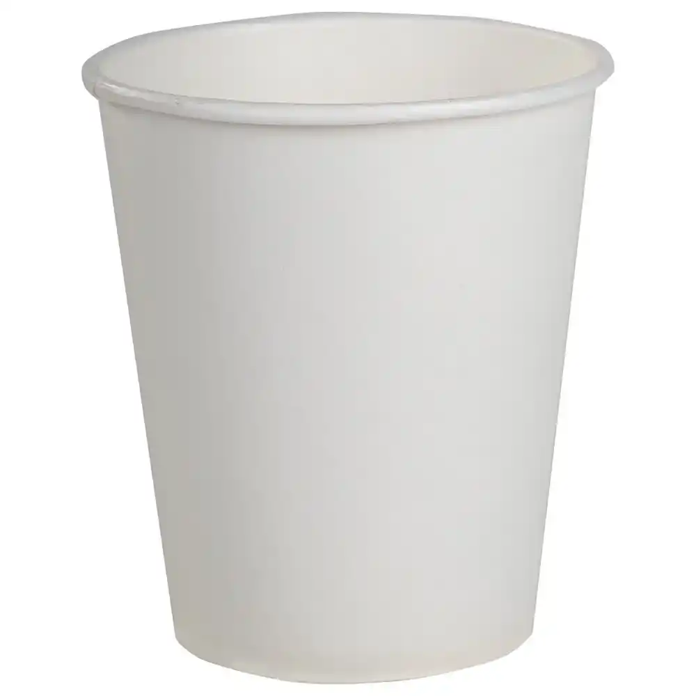 Стакан 400 мл для горячих напитков белый, 50 шт
