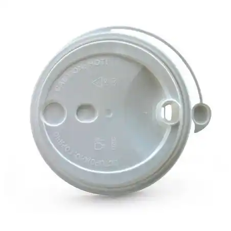 Крышка 90мм с клапаном Белая ПП Покров Полимер 50 шт