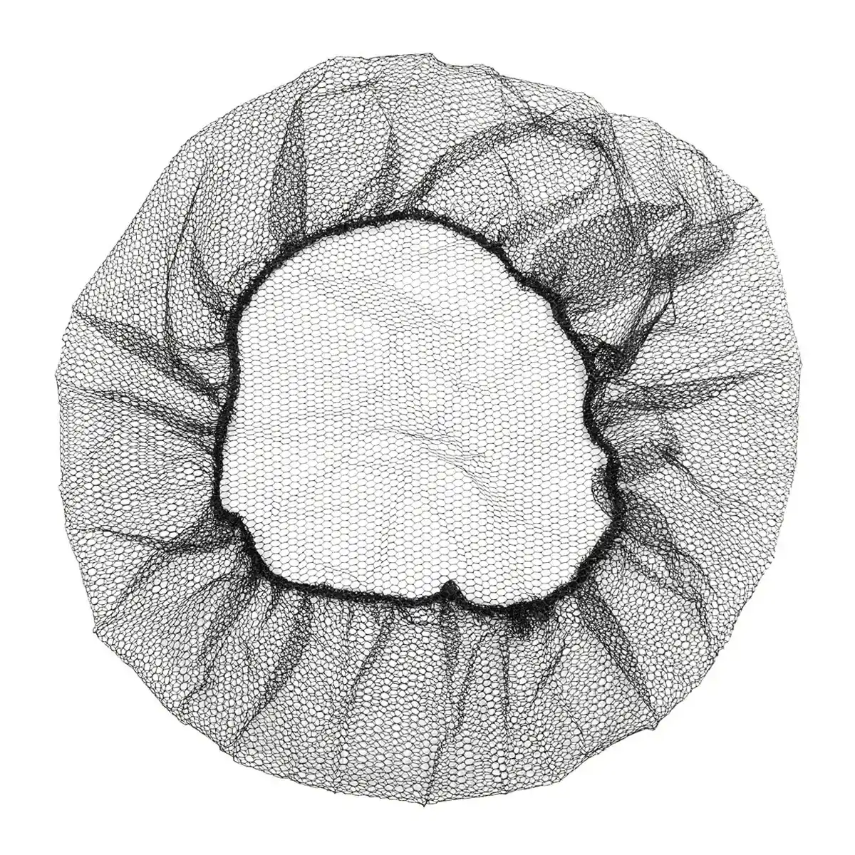 Шапочка-берет  AVIORA сеточка черная, 50 шт