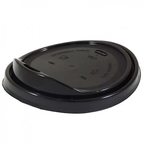 Крышка 90 мм с клапаном черная Тип 3 Покров Полимер, 50 шт