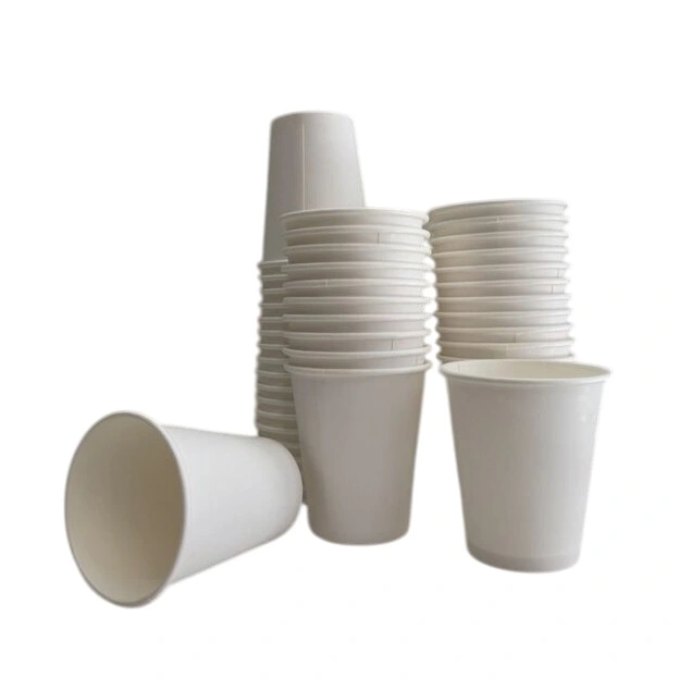 Стакан бумажный, белый, 250 мл, (200 шт/упак), РБ