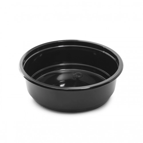 Контейнер К-127 350 мл суповой черный СТ 127 х 50 мм, 50 шт