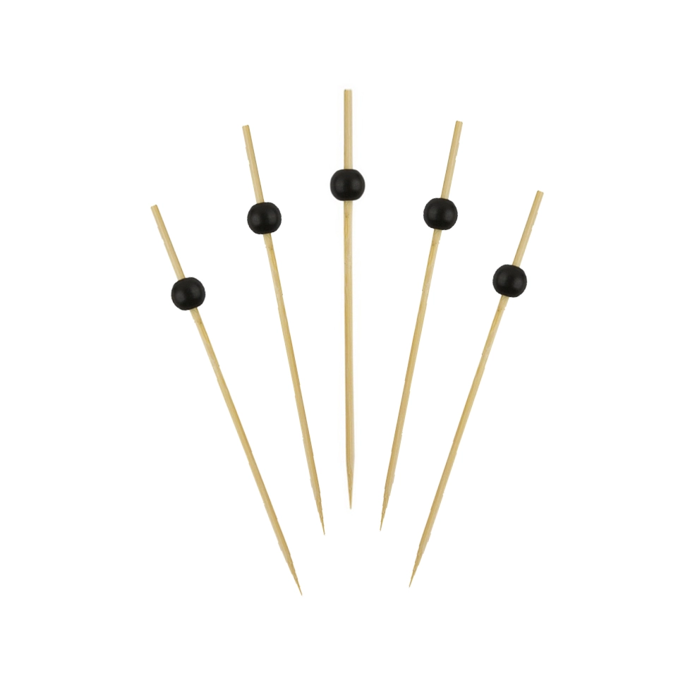 Шпажки деревянные Чёрная жемчужина 12 см, 100 шт.