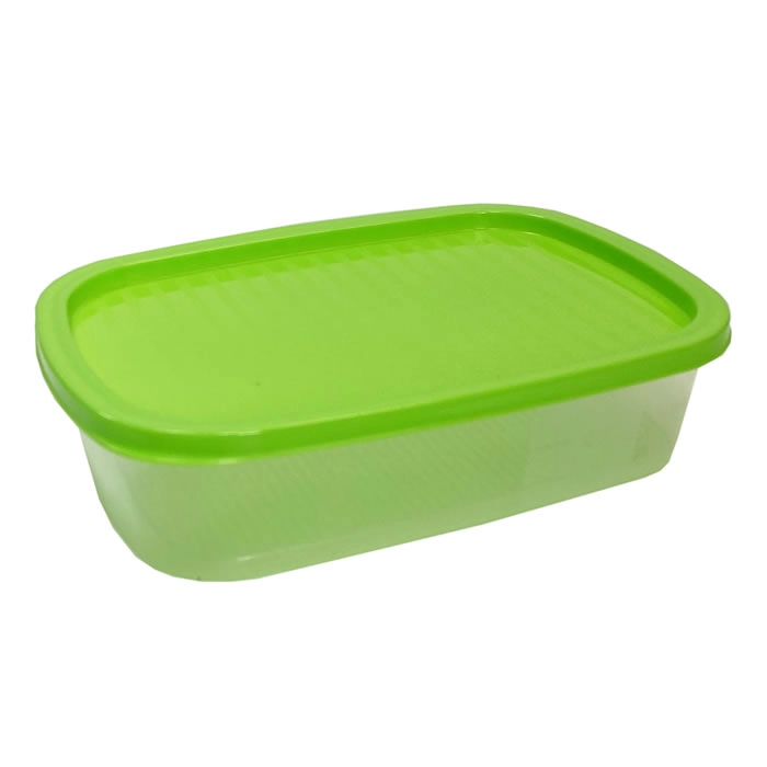 Контейнер для СВЧ и заморозки 500 мл прямоугольный МИКС