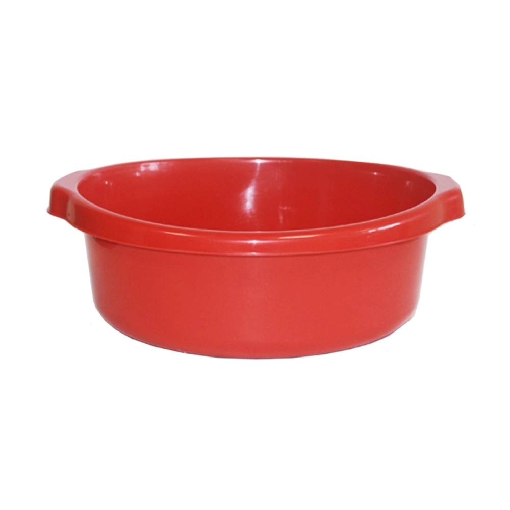 Таз круглый с ручками Мульти 16 л красный