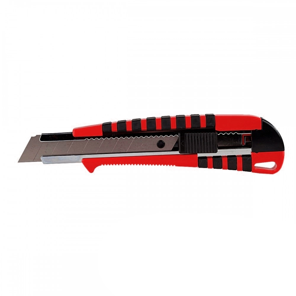 Нож канцелярский RAION MRG-18 красный