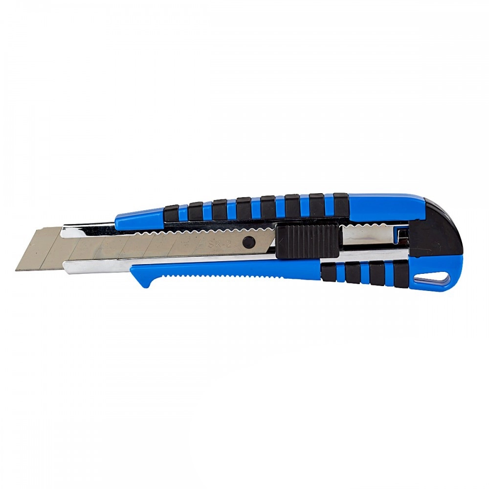Нож канцелярский RAION MRG-18 синий