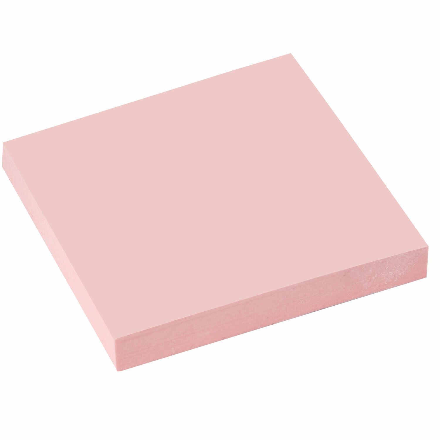 Блок самоклеящийся STAFF EVERYDAY 76х76 мм розовый 100 листов