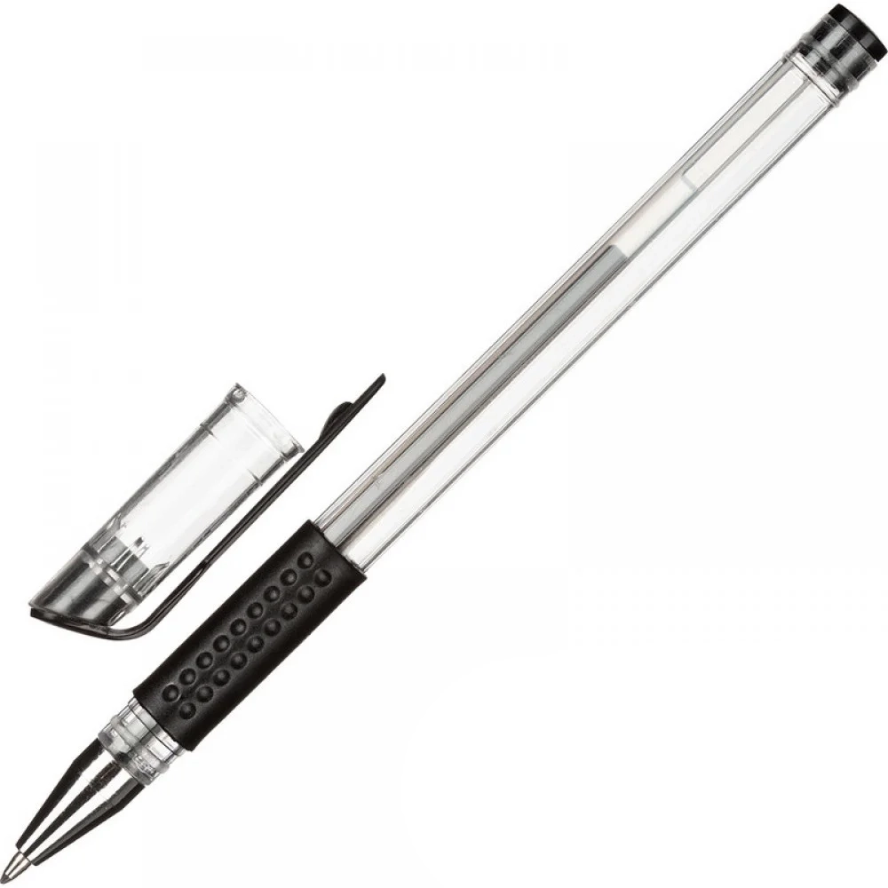 Ручка гелевая Attache Economy 0,5 мм черный стержень