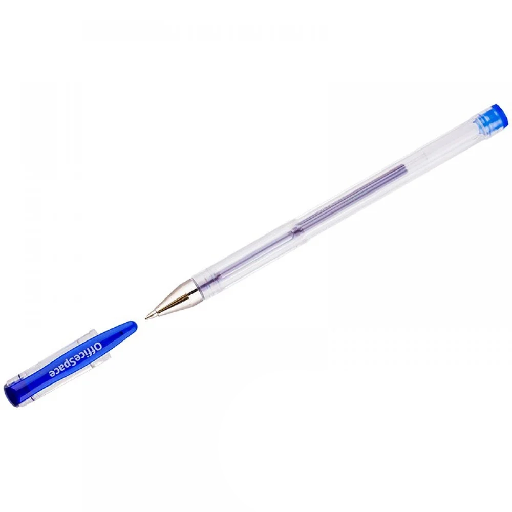 Ручка гелевая OfficeSpace 0,5 мм синий стержень