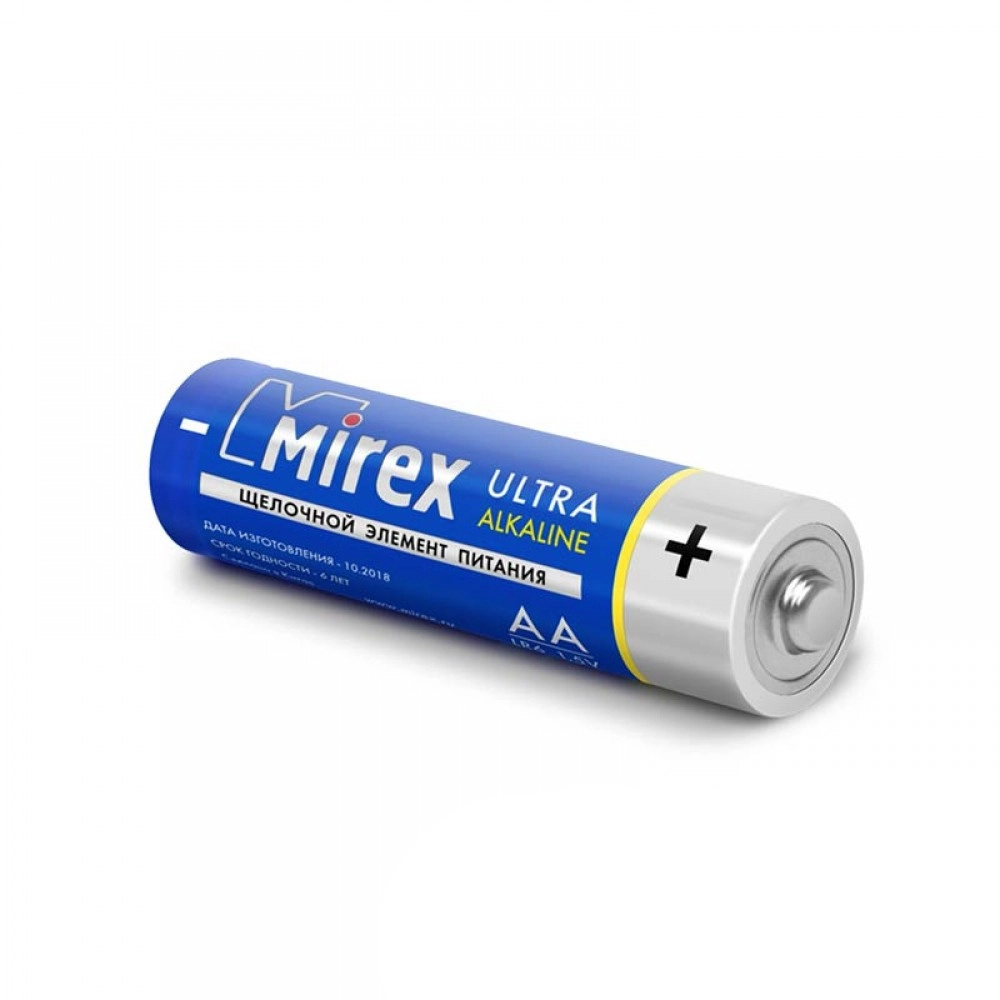 Батарея щелочная Mirex LR6 AA 1.5V 4 шт