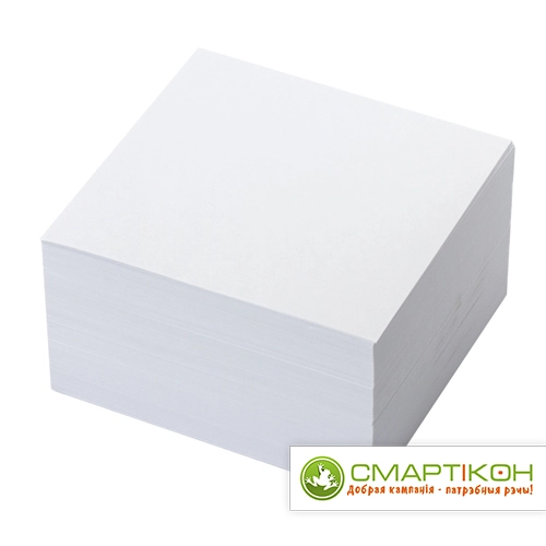 Блок для записей BRAUBERG, непроклеенный, куб 9х9х5 см, белый