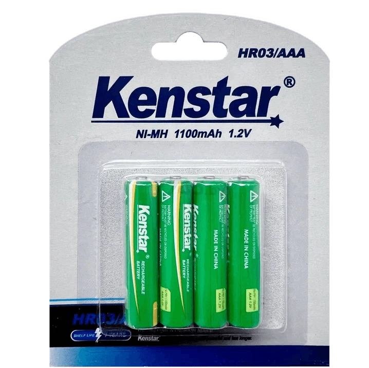 Аккумуляторы никель-металлгидридные KenStar H03/AAA Ni-Mh 1100 mAh BL-4, 4 шт