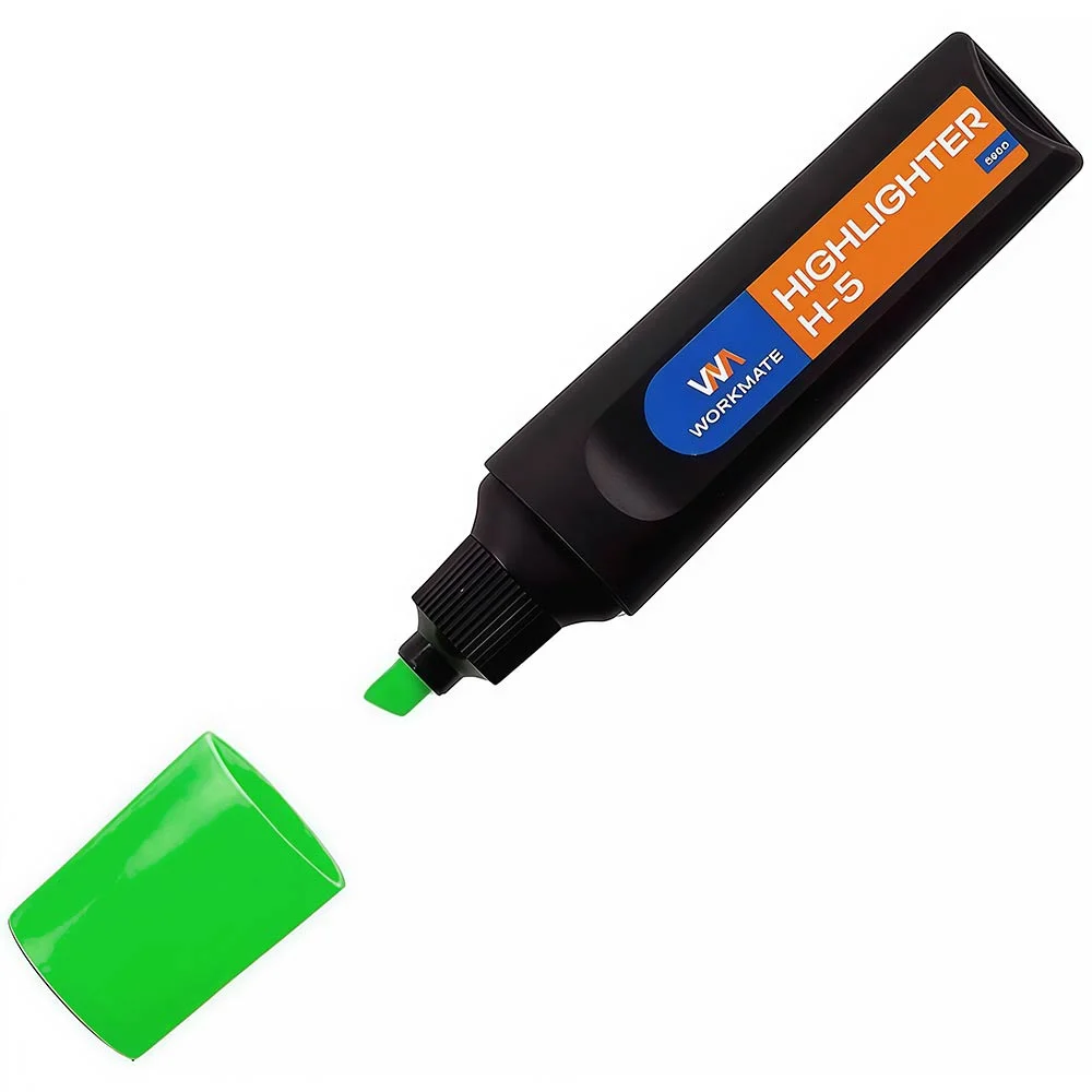 Текстовыделитель Workmate H-5 зеленый 1-4 мм