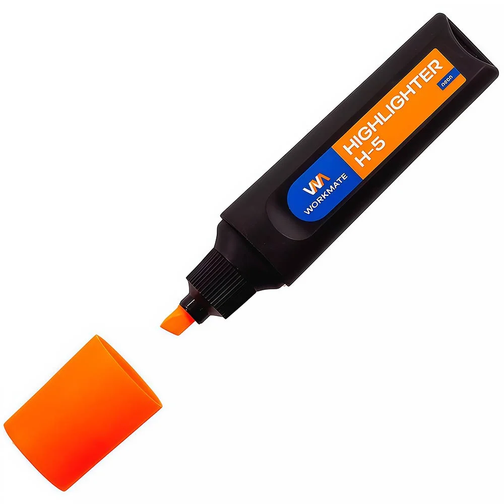 Текстовыделитель Workmate H-5 оранжевый 1-4 мм