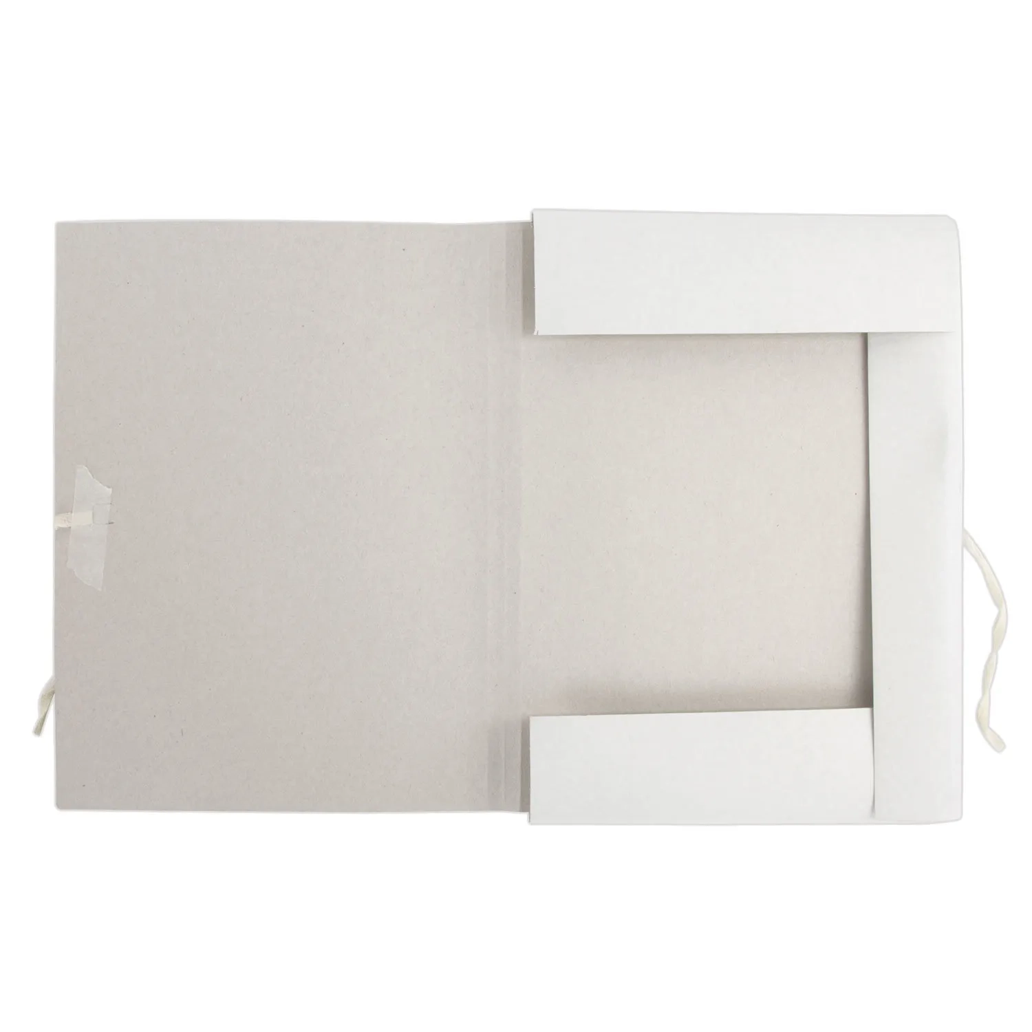 Папка для бумаг с завязками картонная BRAUBERG 440 г/м2, до 200 листов