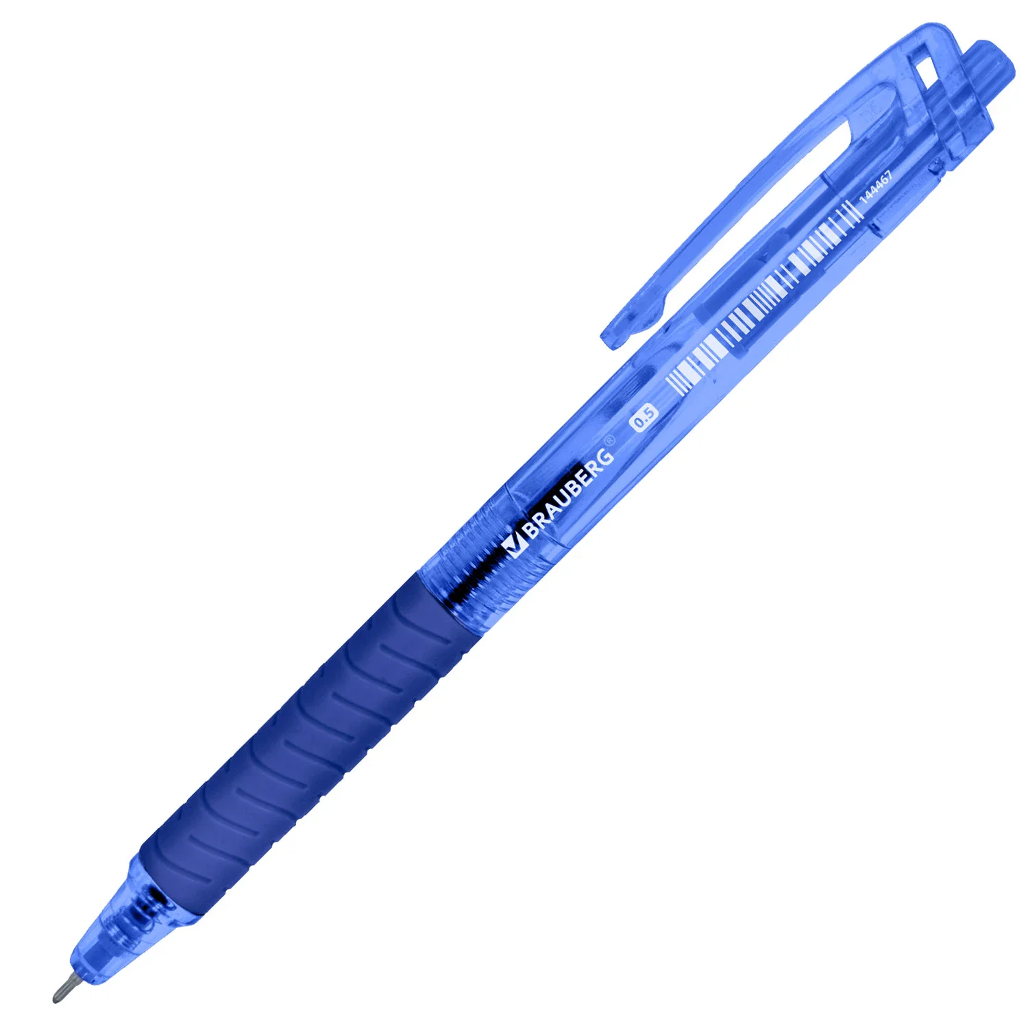 Авторучка с грипом BRAUBERG CLASSIC, чернила синие