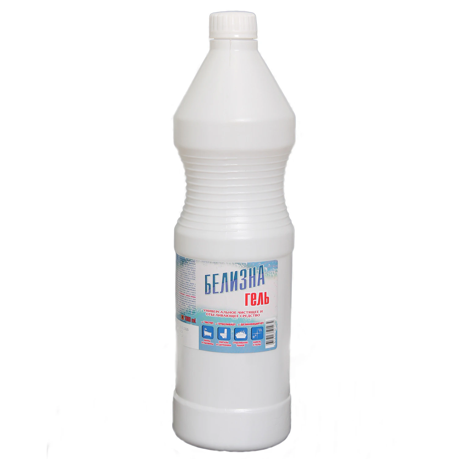 Средство для отбеливания,дезинфекции и уборки БЕЛИЗНА-ГЕЛЬ (ПЭТ-ФОРМ), 1 л