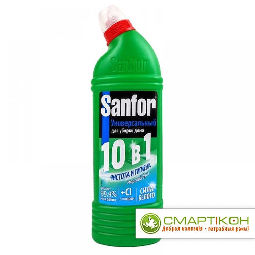 Средство чистящее универсальное Sanfor Universal 10 в 1 Морской бриз 1 л